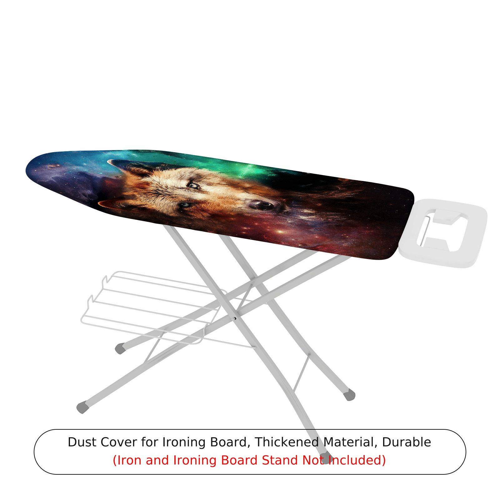 1-Piece Wolves Galaxy Stars  Ironing Board Cover, Universal Size, Without Board