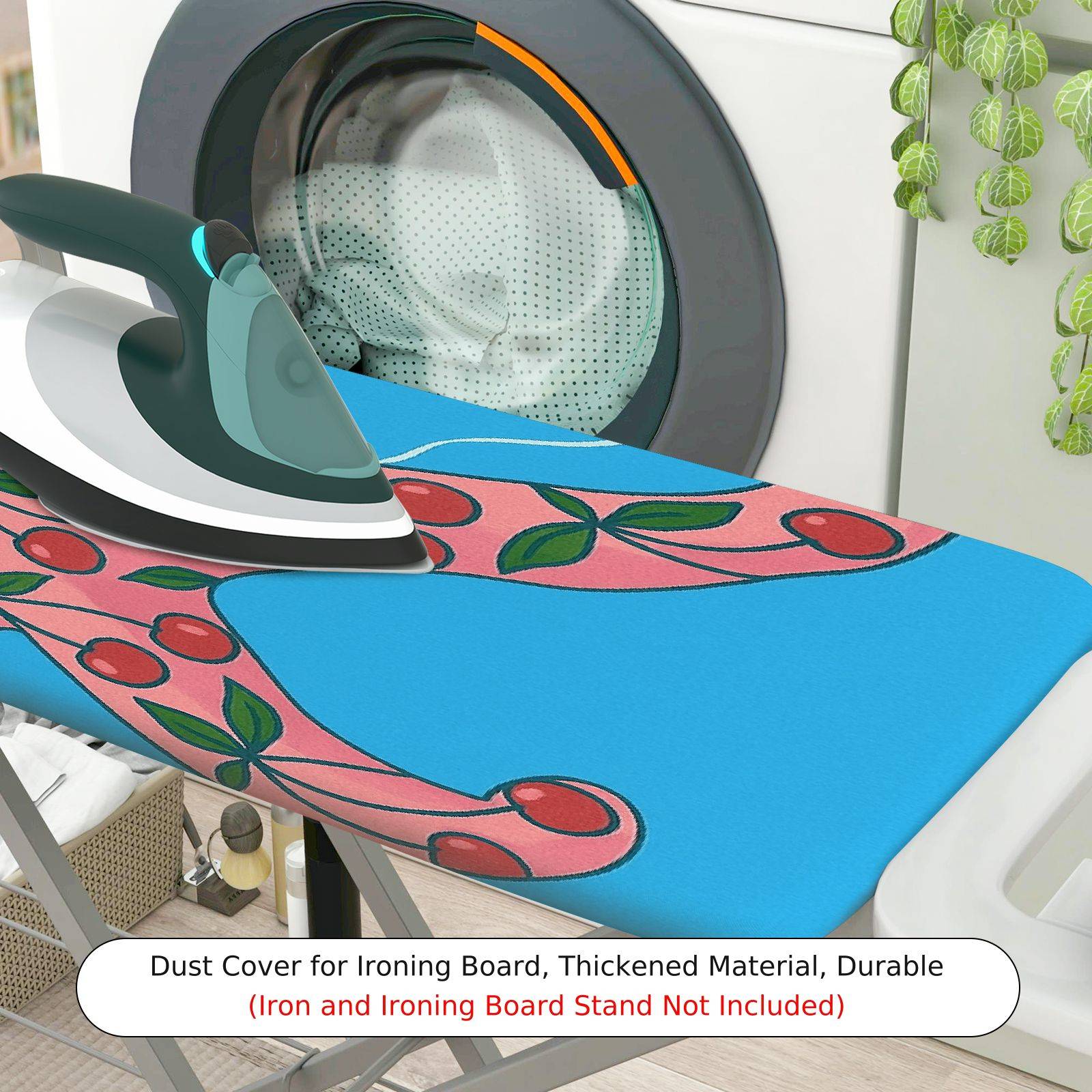 1-Piece Starfish Ocean Cherry  Ironing Board Cover, Universal Size, Without Board