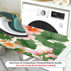 1-Piece Floral Tropical Colorful  Ironing Board Cover, Universal Size, Without Board