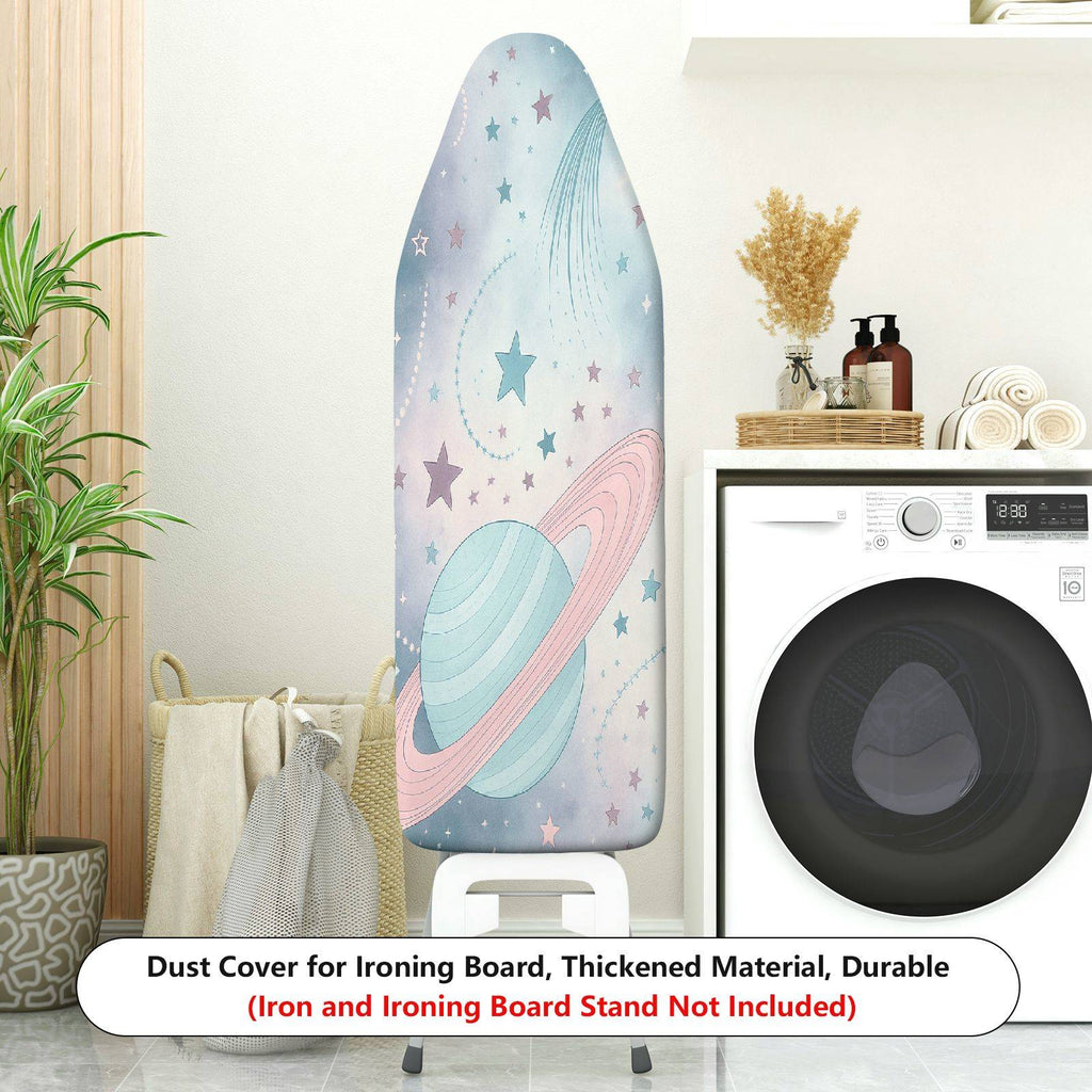 1-Piece Starry Galaxy Planet  Ironing Board Cover, Universal Size, Without Board