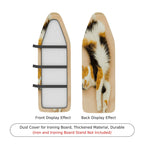 1-Piece Cat Figure Animal Relaxation  Ironing Board Cover, Universal Size, Without Board