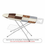 1-Piece Patchwork Geometric Retro  Ironing Board Cover, Universal Size, Without Board