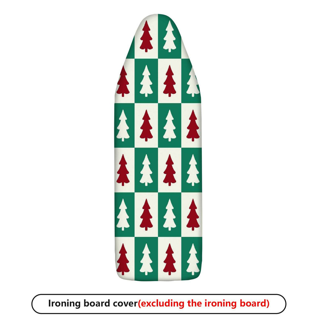 1-Piece Christmas Tree Holiday Festive  Ironing Board Cover, Universal Size, Without Board