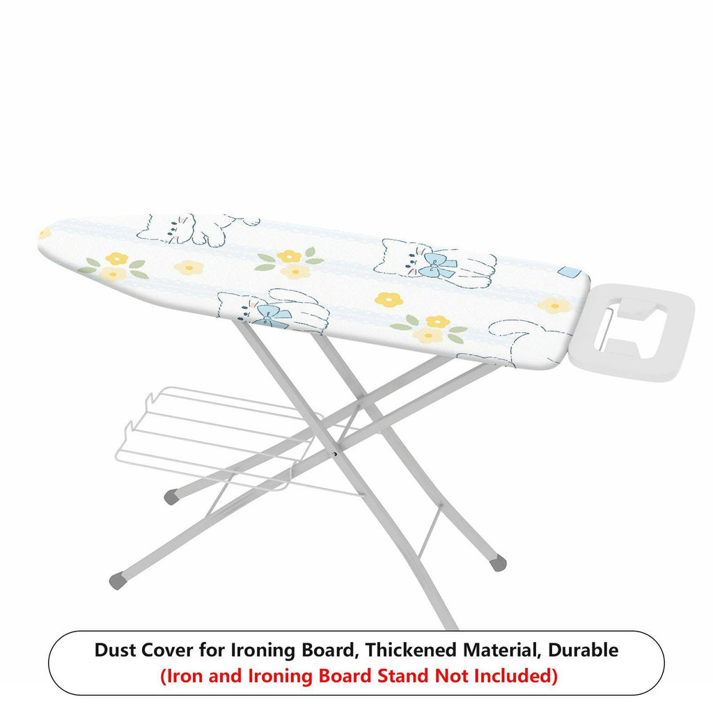 1-Piece Cat Flower  Ironing Board Cover, Universal Size, Without Board