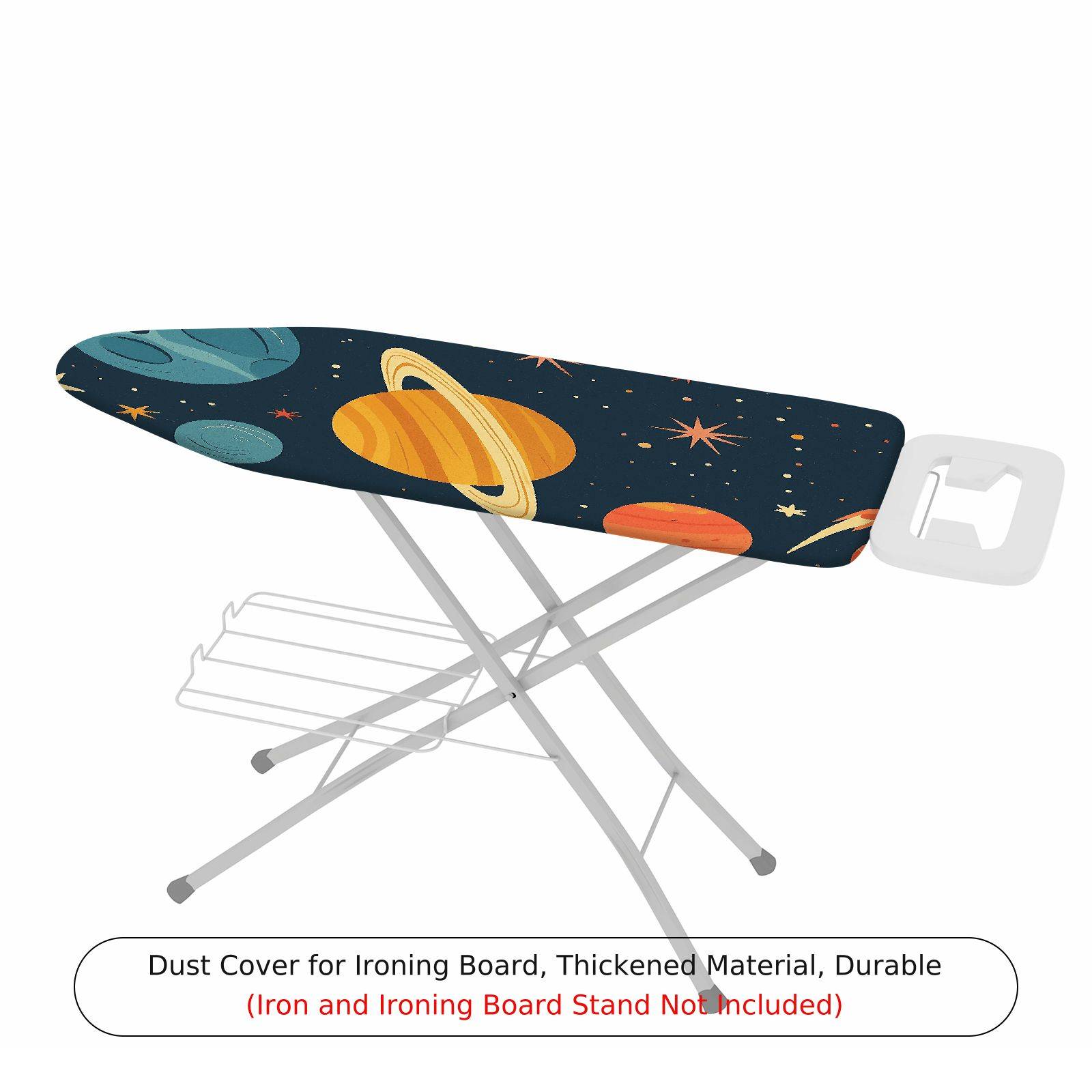 1-Piece Space Planet Star  Ironing Board Cover, Universal Size, Without Board