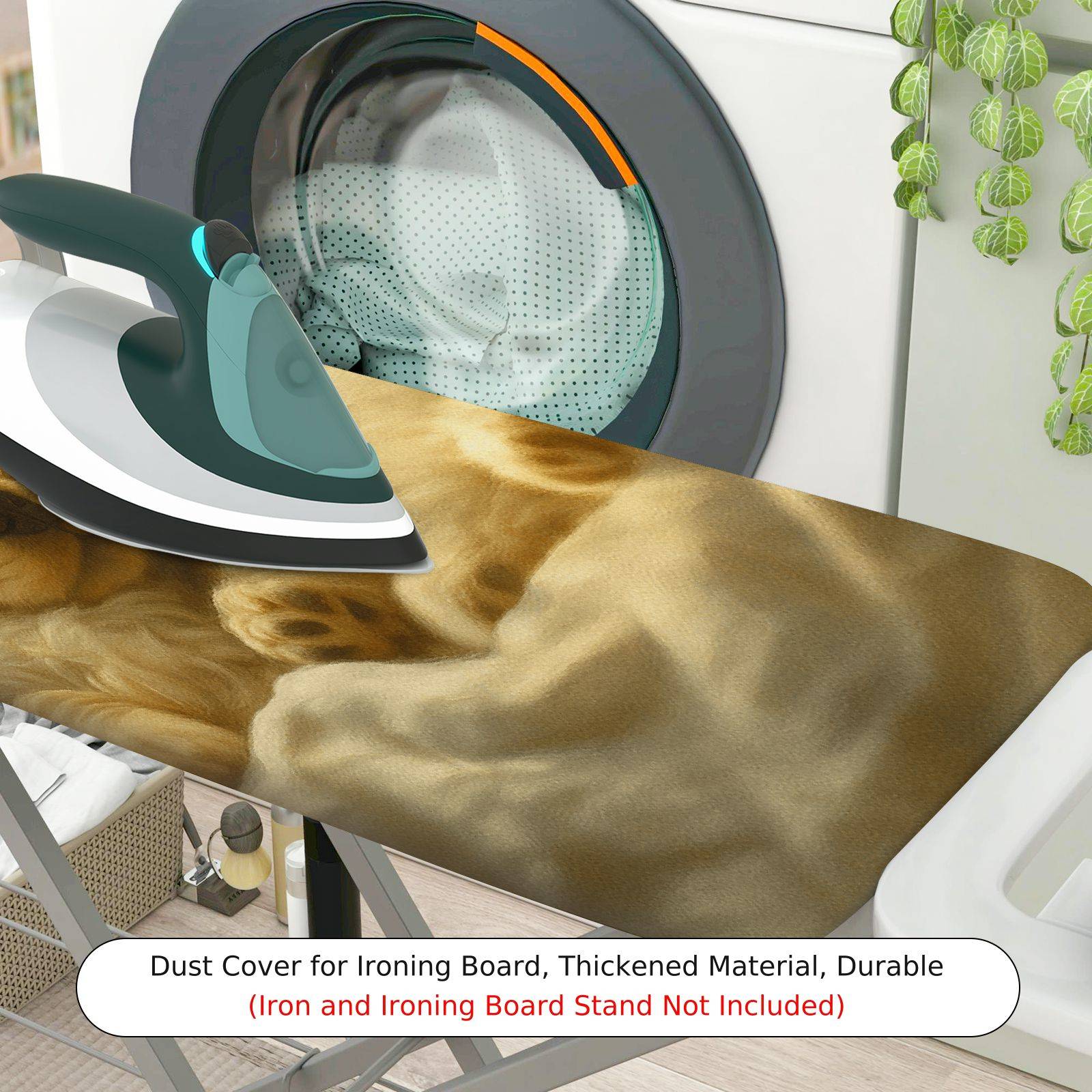 1-Piece Dog Puppy Sleeping  Ironing Board Cover, Universal Size, Without Board