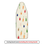 1-Piece Fruit Carrot Pattern Strawberry  Ironing Board Cover, Universal Size, Without Board