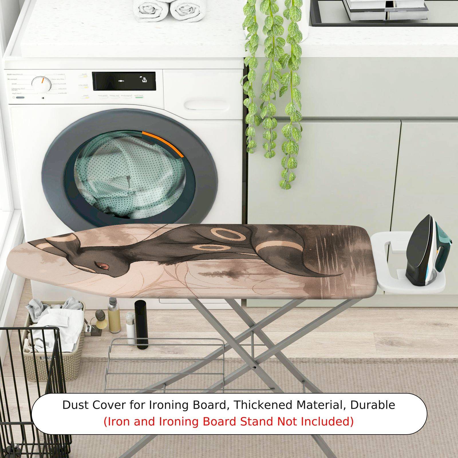 1-Piece Animal Fantasy  Ironing Board Cover, Universal Size, Without Board