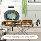 1-Piece Dog Print  Brown  Ironing Board Cover, Universal Size, Without Board