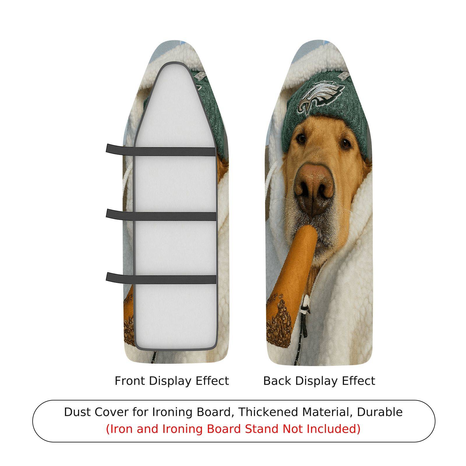 1-Piece Dog Hat Winter Smoking  Ironing Board Cover, Universal Size, Without Board
