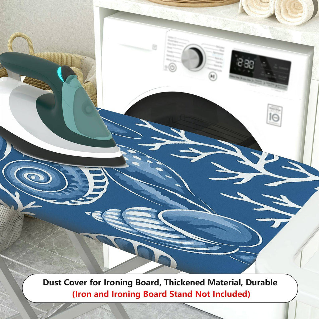 1-Piece Ocean Shell Star  Ironing Board Cover, Universal Size, Without Board
