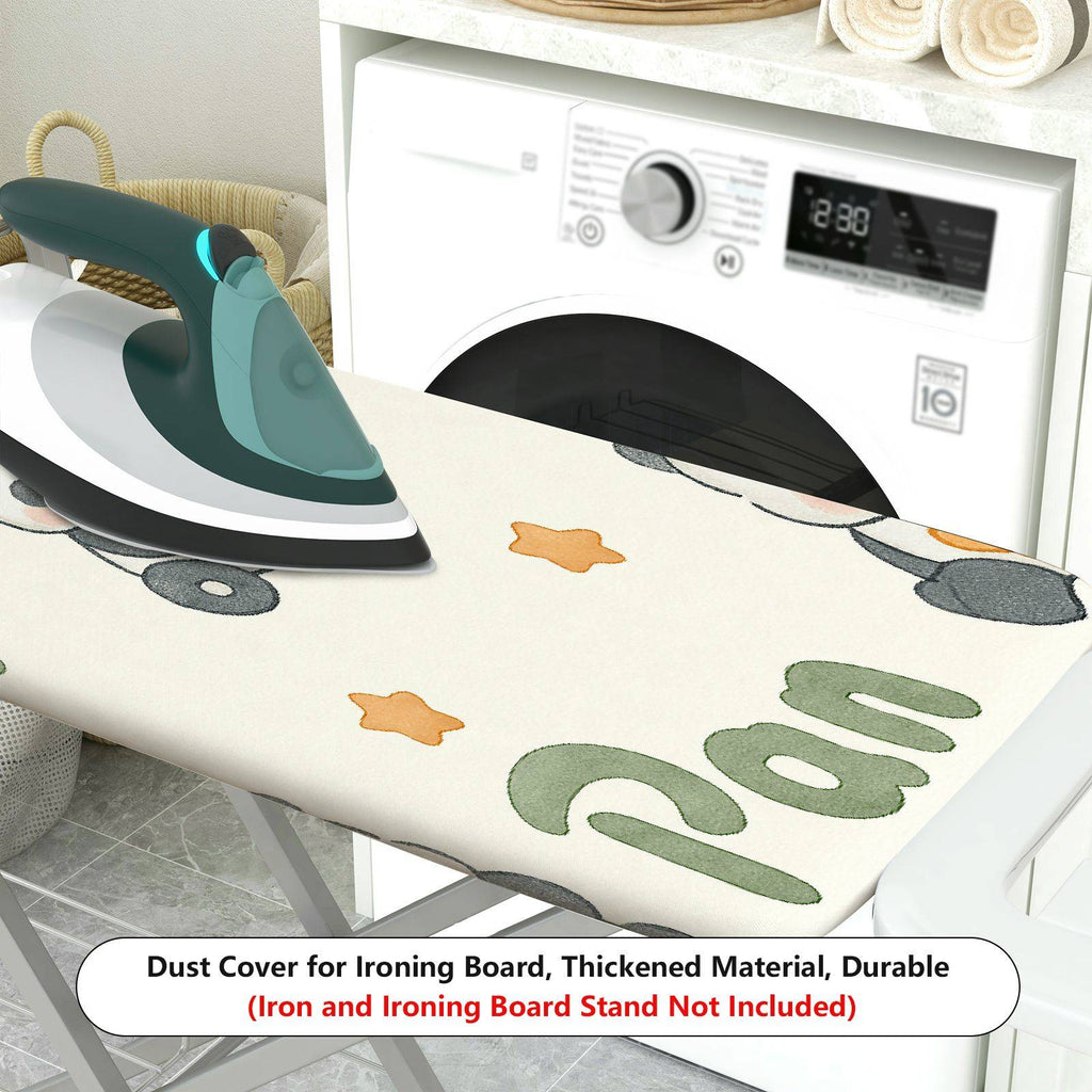 1-Piece Panda Star  Ironing Board Cover, Universal Size, Without Board