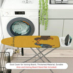 1-Piece Dog Love Sausage Animal  Ironing Board Cover, Universal Size, Without Board