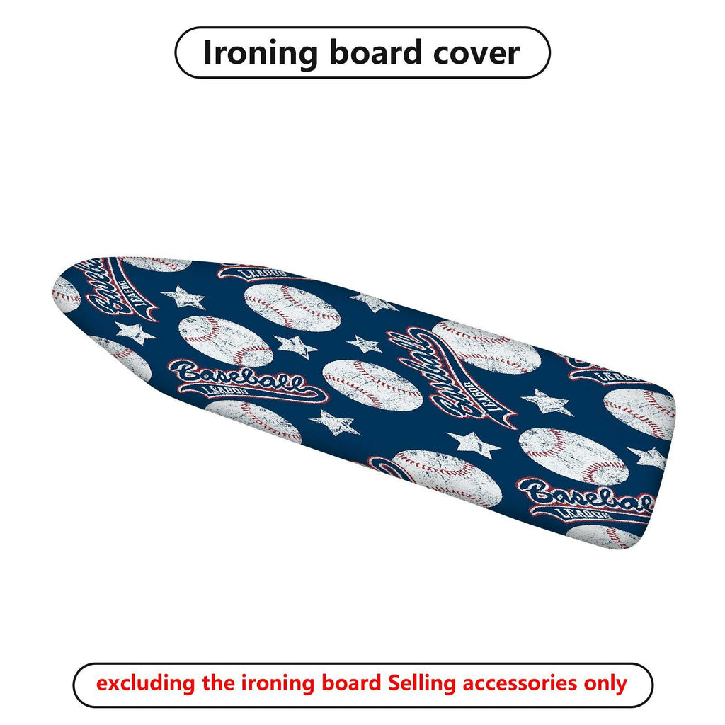 1-Piece Baseball Stars Sports  Ironing Board Cover, Universal Size, Without Board