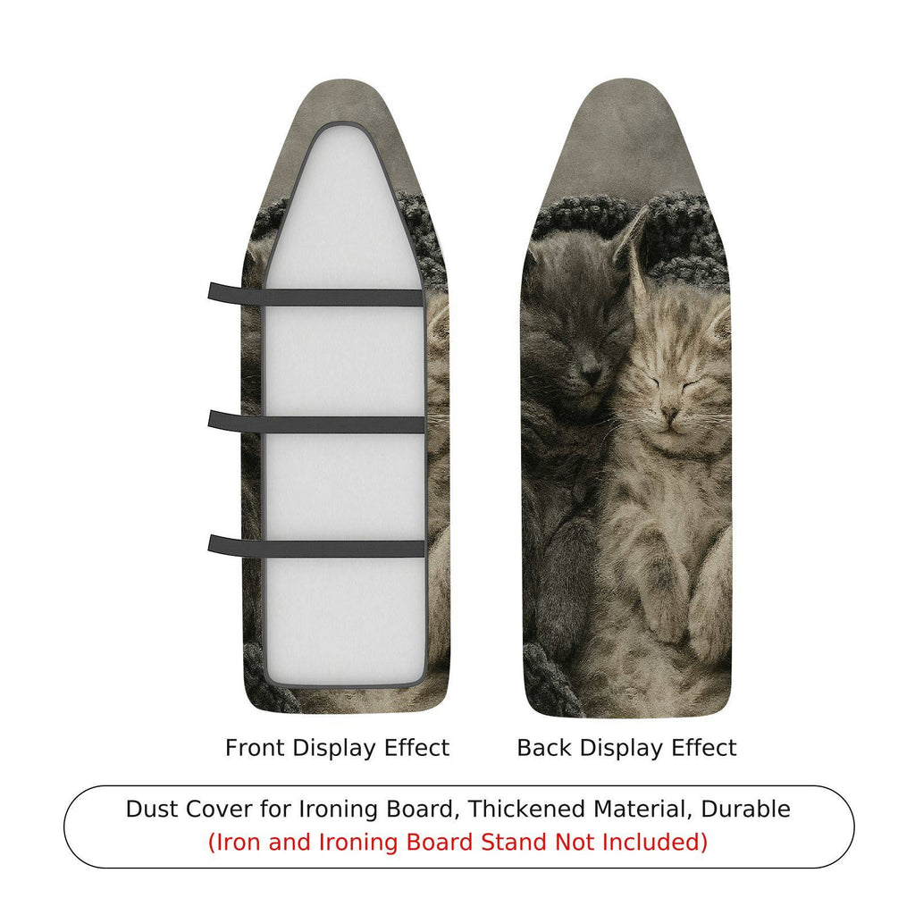 1-Piece Cat Sleeping Cozy Textile  Ironing Board Cover, Universal Size, Without Board