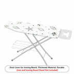 1-Piece Seaside Starfish Shell Coral  Ironing Board Cover, Universal Size, Without Board