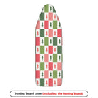 1-Piece Christmas Tree Pattern Decorative Red Green  Ironing Board Cover, Universal Size, Without Board