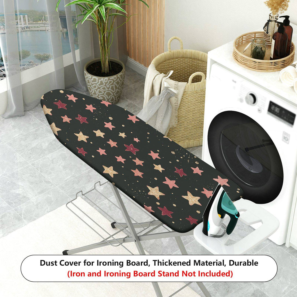 1-Piece Starry Pattern Colorful Star Glitter  Ironing Board Cover, Universal Size, Without Board