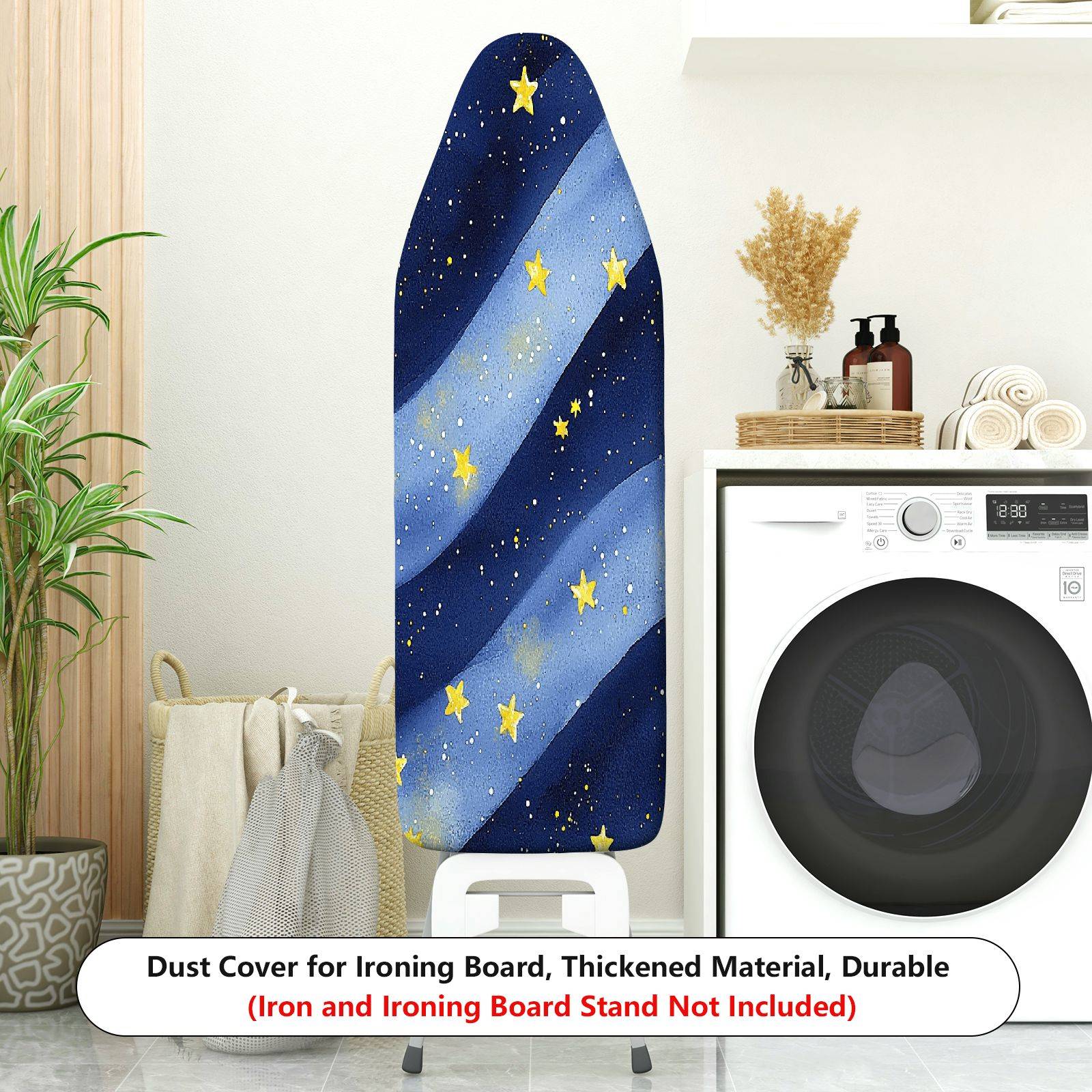 1-Piece Starry Night Sky Pattern Galaxy  Ironing Board Cover, Universal Size, Without Board