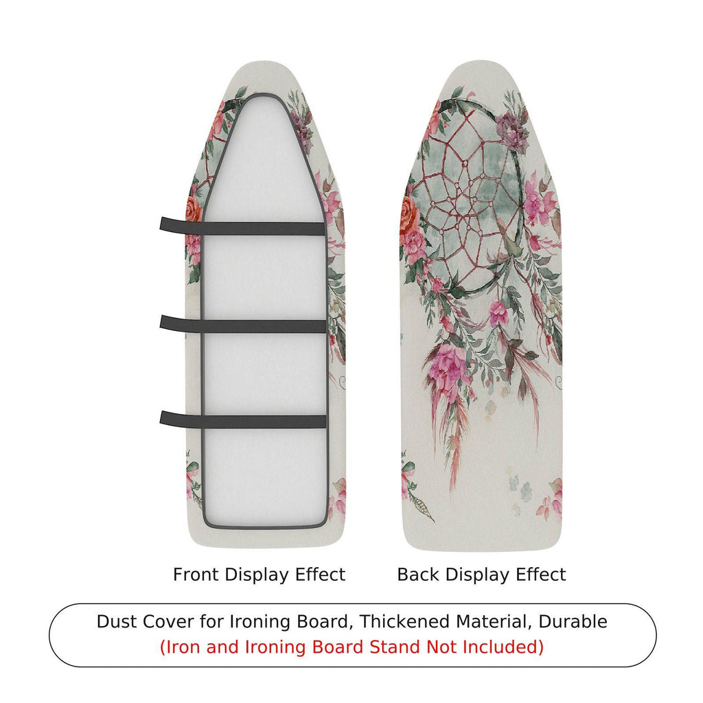 1-Piece Floral Dreamcatcher Bohemian  Ironing Board Cover, Universal Size, Without Board