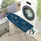 1-Piece Sun Moon Star  Ironing Board Cover, Universal Size, Without Board