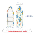 1-Piece Flower Strawberry Heart  Ironing Board Cover, Universal Size, Without Board