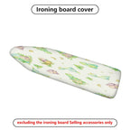 1-Piece Dinosaur Green Plants Animal  Ironing Board Cover, Universal Size, Without Board