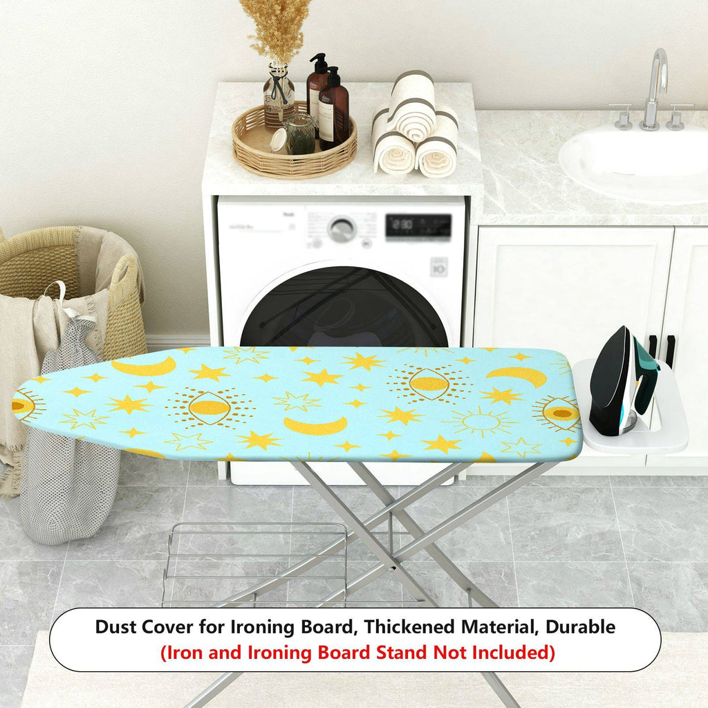 1-Piece Celestial Star Moon Eye  Ironing Board Cover, Universal Size, Without Board