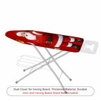 1-Piece Santa Claus Red Festive  Ironing Board Cover, Universal Size, Without Board