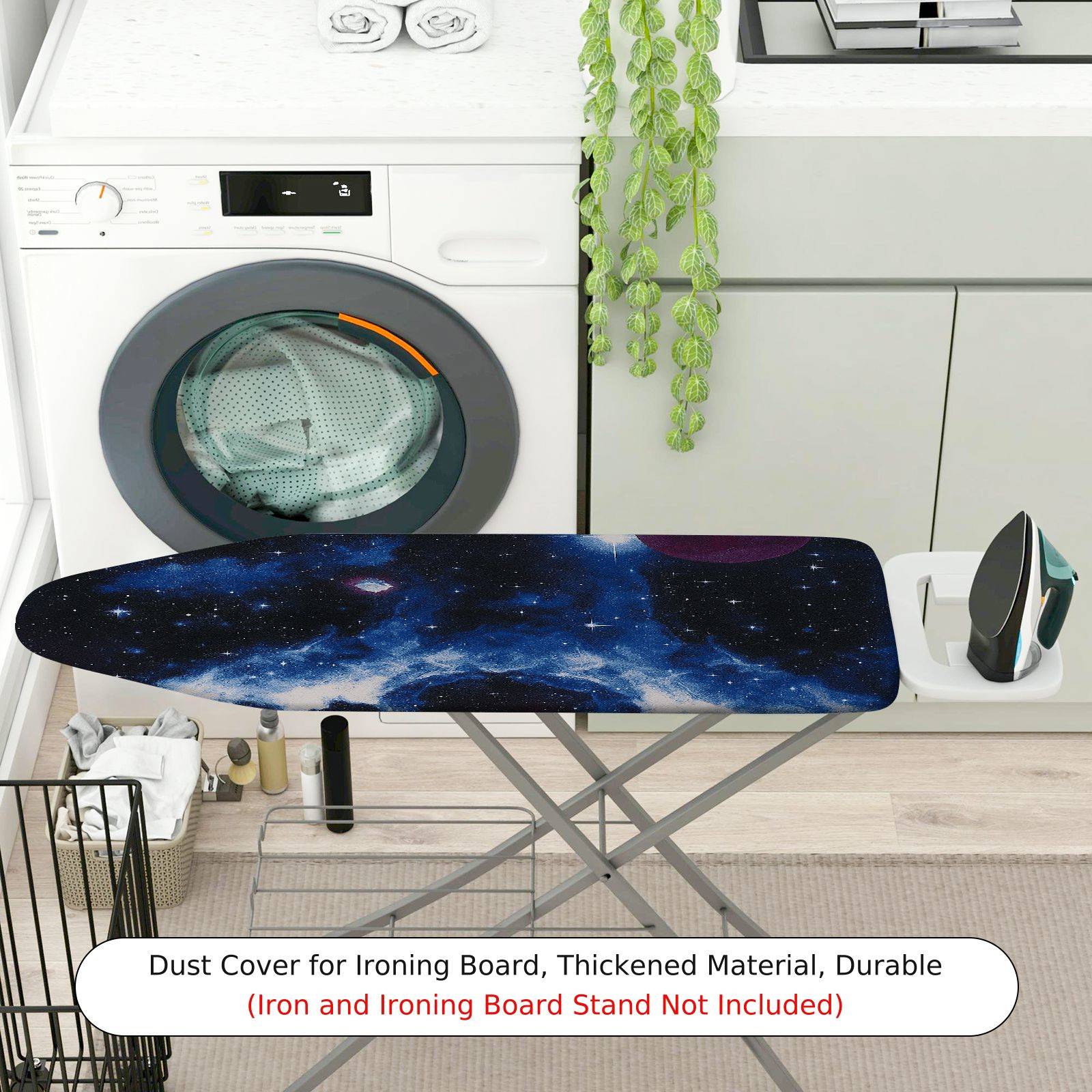 1-Piece Galaxy Space Stars  Ironing Board Cover, Universal Size, Without Board