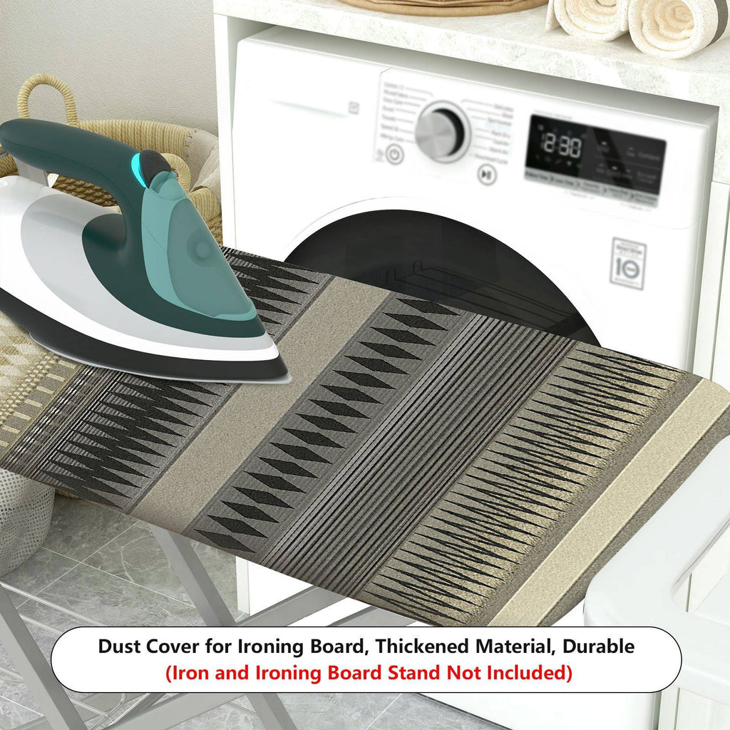 1-Piece Geometric Striped Pattern Modern  Ironing Board Cover, Universal Size, Without Board