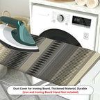 1-Piece Geometric Striped Pattern Modern  Ironing Board Cover, Universal Size, Without Board