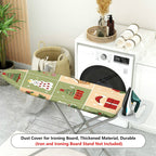 1-Piece Christmas Holiday Festive  Ironing Board Cover, Universal Size, Without Board