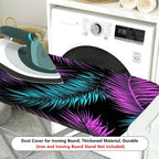 1-Piece Tropical Palm Leaf Pattern  Ironing Board Cover, Universal Size, Without Board