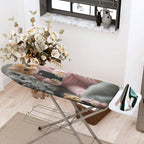 1-Piece Cute Cat Pink Cozy  Ironing Board Cover, Universal Size, Without Board