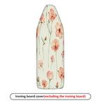 1-Piece Floral Pink Delicate  Ironing Board Cover, Universal Size, Without Board