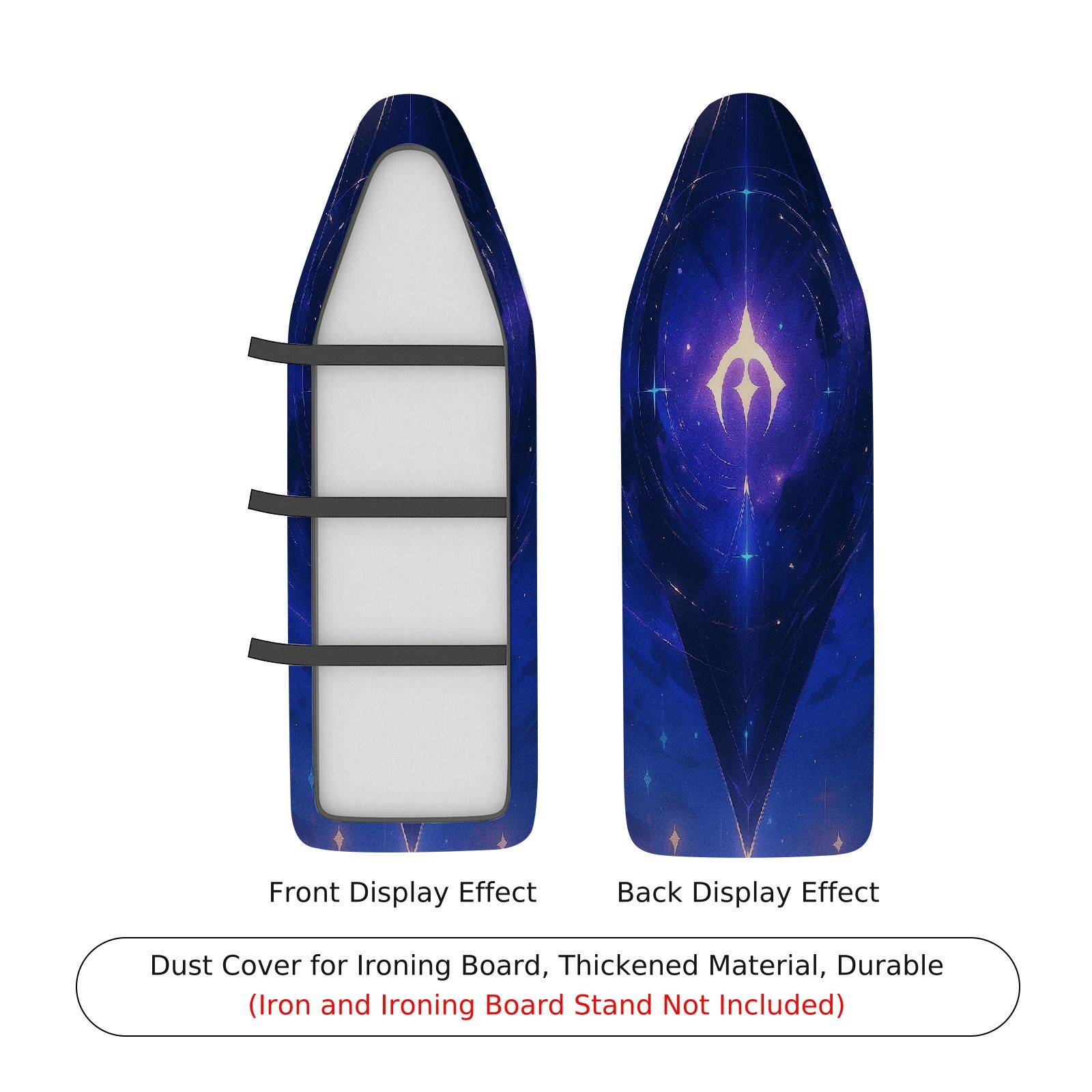 1-Piece Galaxy Star Space  Ironing Board Cover, Universal Size, Without Board