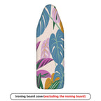 1-Piece Leaf Tropical Floral Pattern  Ironing Board Cover, Universal Size, Without Board