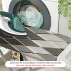 1-Piece Geometric Striped Pattern  Ironing Board Cover, Universal Size, Without Board
