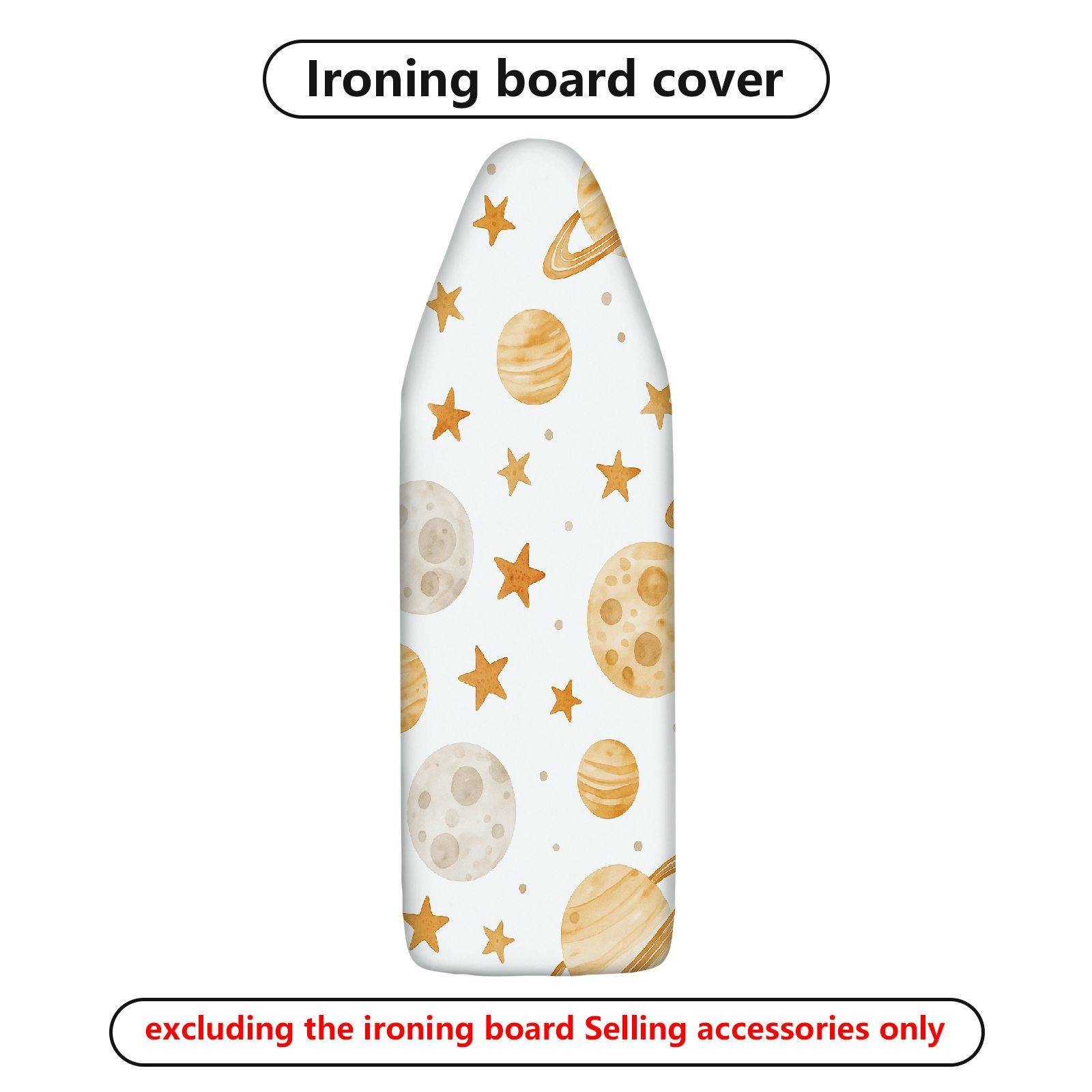 1-Piece Moon Star Planet  Ironing Board Cover, Universal Size, Without Board