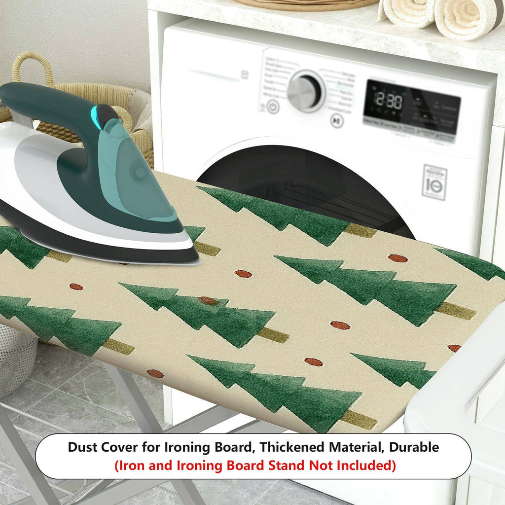 1-Piece Christmas Tree Pattern Decorative Printed  Ironing Board Cover, Universal Size, Without Board