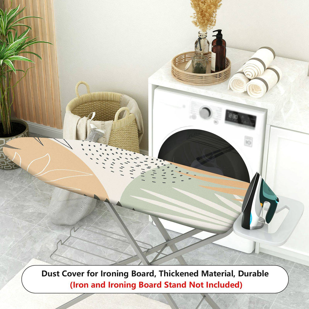 1-Piece Tropical Leaf Artistic Pattern Abstract  Ironing Board Cover, Universal Size, Without Board