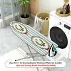 1-Piece Christmas Holly Festive  Ironing Board Cover, Universal Size, Without Board
