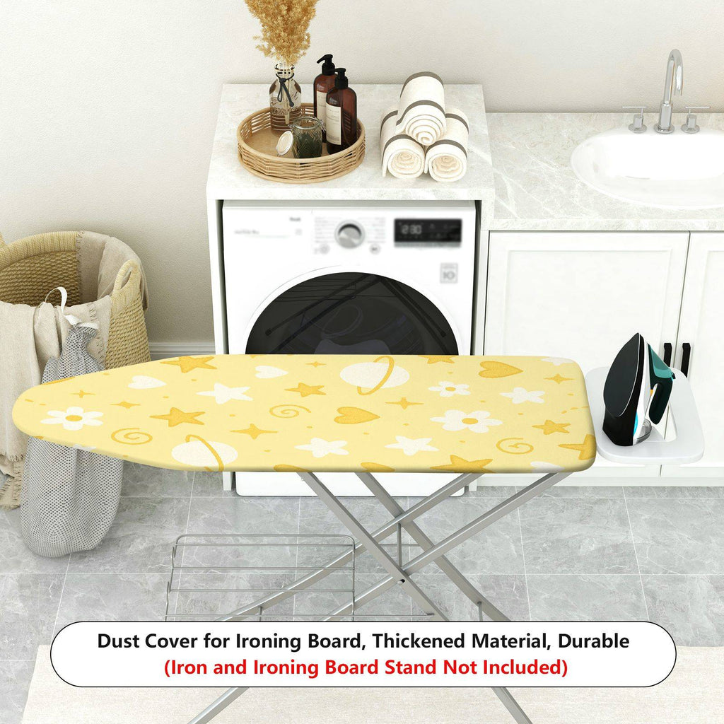 1-Piece Star Heart Planet  Ironing Board Cover, Universal Size, Without Board