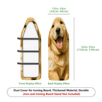 1-Piece Pet Golden Retriever Dog Cute  Ironing Board Cover, Universal Size, Without Board