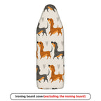 1-Piece Dog Heart Pattern Cute  Ironing Board Cover, Universal Size, Without Board