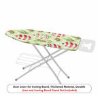 1-Piece Christmas Ornament Holly Berry  Ironing Board Cover, Universal Size, Without Board