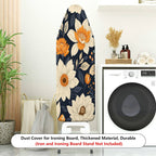 1-Piece Floral Retro Elegant  Ironing Board Cover, Universal Size, Without Board