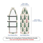 1-Piece Christmas Tree Star Bow  Ironing Board Cover, Universal Size, Without Board