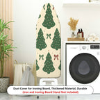 1-Piece Christmas Tree Bow Star  Ironing Board Cover, Universal Size, Without Board